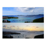 Cruz Bay Collage, St. John, U.S.V.I. Postcard