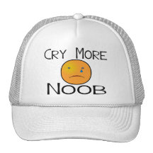 Cry More Noob Trucker Hat