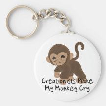 Crying Monkey Keychains