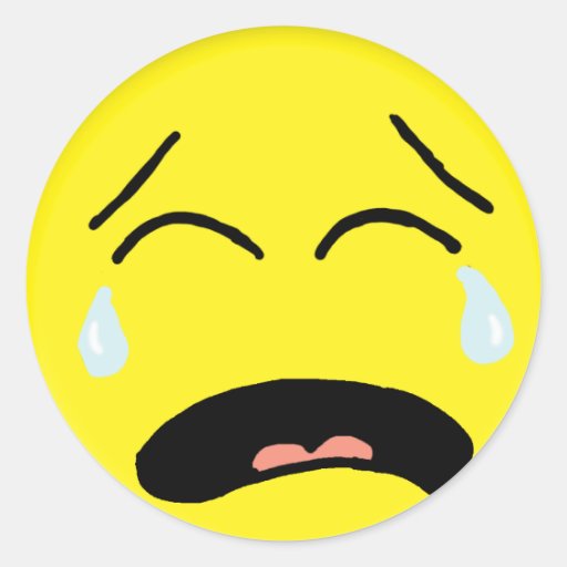 表情包可爱卡通哭脸