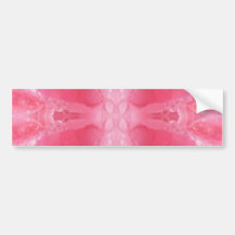 Crystal Art : Morning Dew on Rose Petal Bumper Sticker