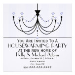 Crystal Chandelier Housewarming Party Invitation