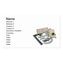 Crystal Doorknob Door Rulers Business Card Templates