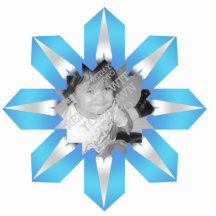 Crystal-like Snowflake  Christmas Ornament Acrylic Cut Out
