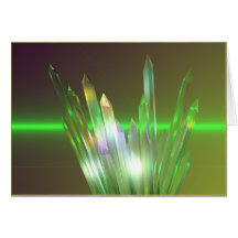 Crystal Rise Greeting Cards