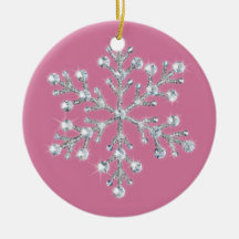 Crystal Snowflake Ornament
