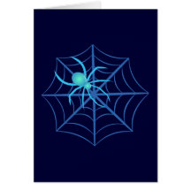 Crystal Spider Greeting Cards
