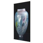 Crystal vase, 'Les Veilleuses d'Automne', 1891 Stretched Canvas Print