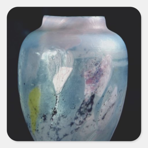 Crystal vase, 'Les Veilleuses d'Automne', 1891 Sticker