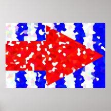 Crystalline Arrow (Affordable) Poster