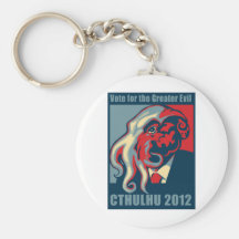 Cthulhu for President- 2012 Keychain