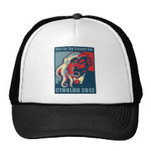 Cthulhu for President- 2012 Mesh Hats