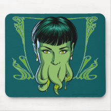 Cthulhu Girl Mousepad