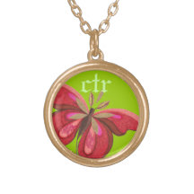 CTR Necklace with Butterfly