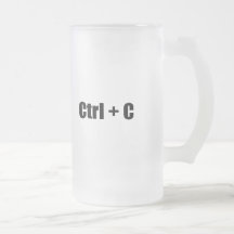 CTRL + C COFFEE MUGS