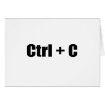 CTRL + C GREETING CARDS