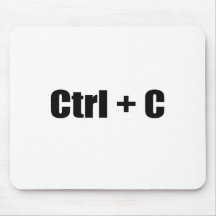 CTRL + C MOUSE MAT