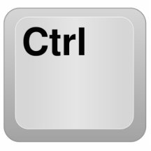 Ctrl Computer Key Photo Cutouts