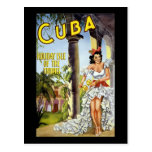 Cuba Holiday Isle Of The Tropics Post Card