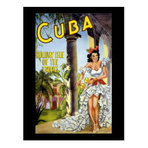 Cuba Holiday Isle Of The Tropics Post Card
