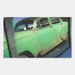 Cuban car reflection stickers
