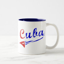 Cuban Flag Mugs