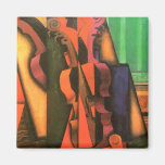 Cubist art Violin and Guitar painting by Juan Gris Magnets