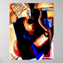 Cubist Work 2 Poster