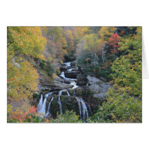 Cullasaja Falls 2010 Greeting Cards