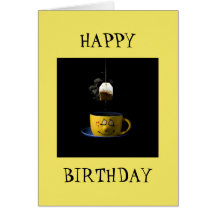 Cup of Tea Birthday Card
