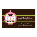 Cupcake and Cake Pops Bakery Business Cards