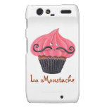 Cupcake and La Moustache Motorola Droid RAZR Case