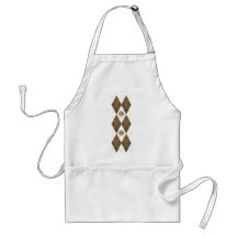 Cupcake Argyle Apron