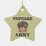 Cupcake Army Christmas Tree Ornament
