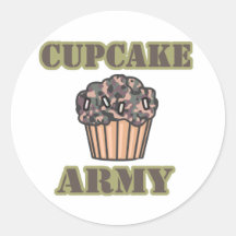 Cupcake Army Stickers