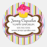 Cupcake Bakery Stickers