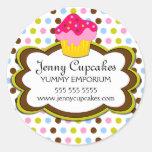 Cupcake Bakery Stickers