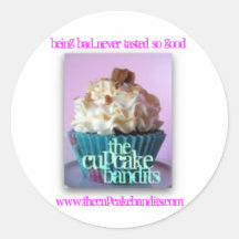 Cupcake Bandits Sticker Logo