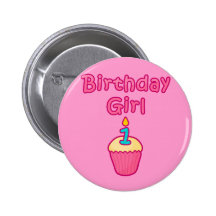 Cupcake Birthday Girl 1 Pin