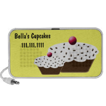 cupcake Business personalised speakers