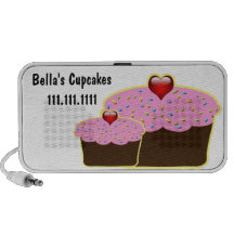 cupcake Business personalised speakers