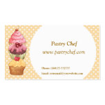 Cupcake Cake Pastries business cards
