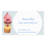 Cupcake Cake Pastries business cards
