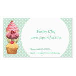 Cupcake Cake Pastries business cards
