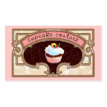Cupcake Couture Pink Business Card Logo