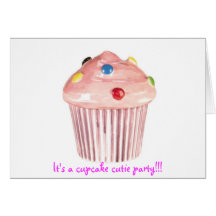 cupcake cutie greeting card