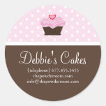 Cupcake Envelope Seal Stickers