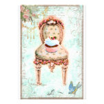 Cupcake French Victorian Invitation