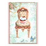 Cupcake French Victorian Invitation