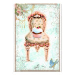 Cupcake French Victorian Invitation